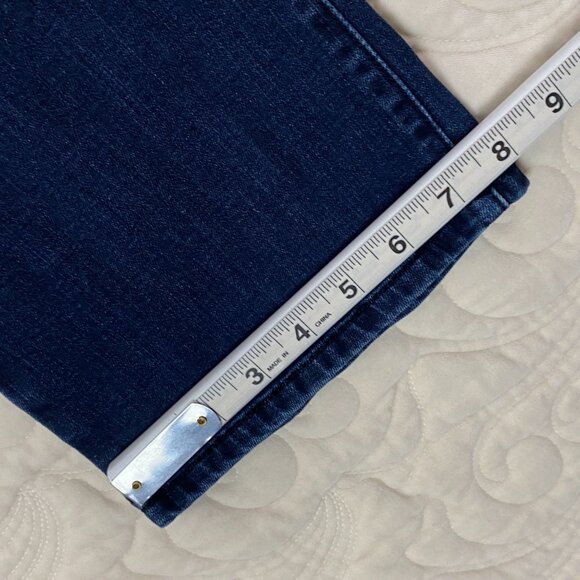 INC Denim Blue Jeans Boot Leg Regular Fit Short Size 8PS - Picture 10 of 10